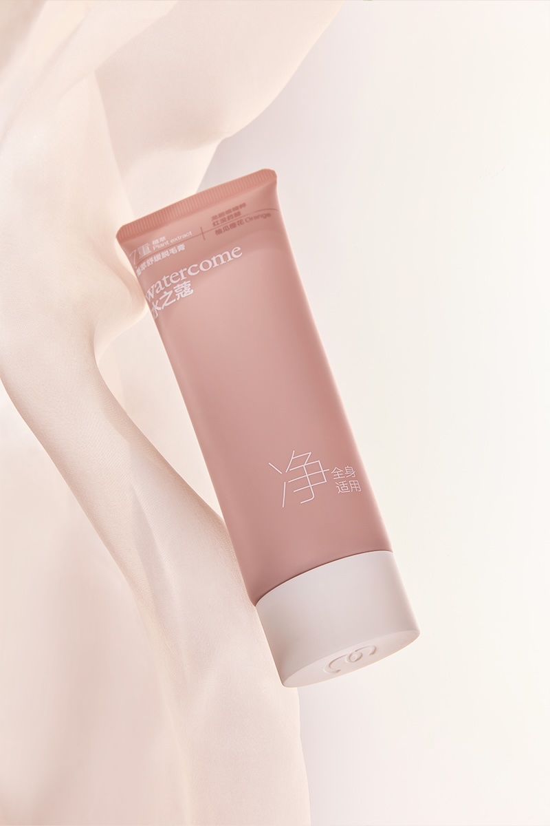 WATERCOME Body Hair Removal Cream - Gentle and efficient hair removal with plant oil moisturizing